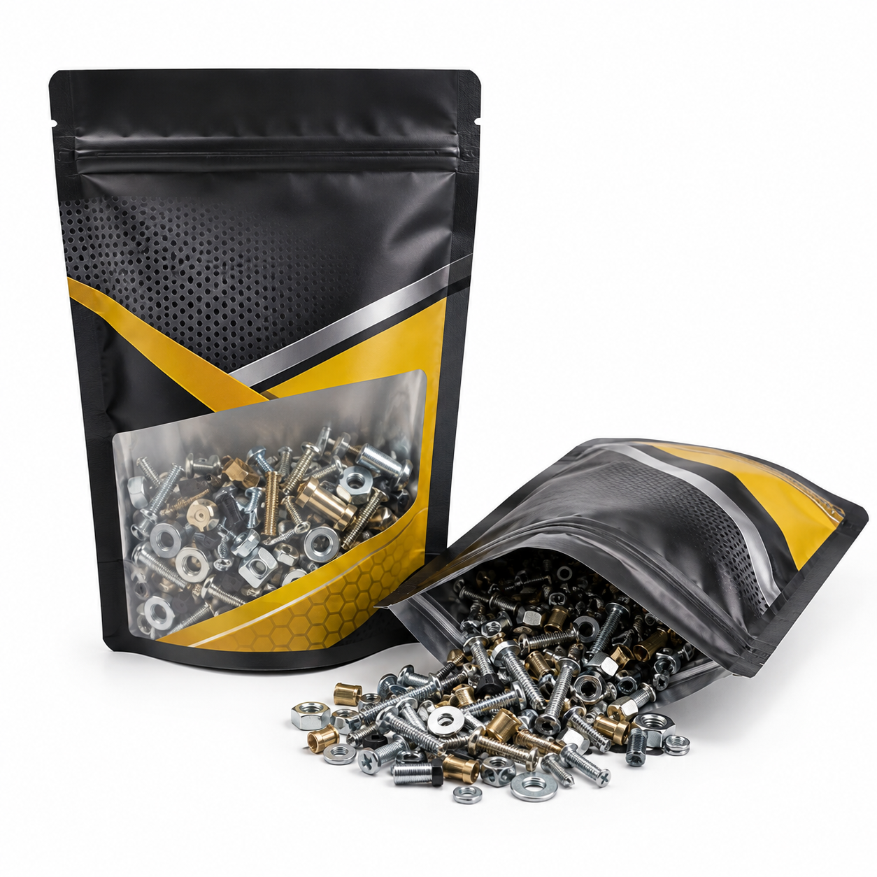 Custom Hardware Mylar Bags